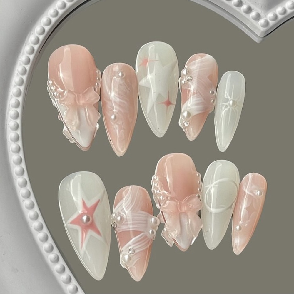 KiMi Coquette Handmade Nails ౨ৎ